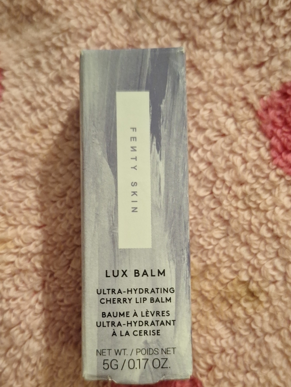 Fenty Beauty Lux Balm Ultra-Hydrating Cherry Lip Balm - Light Gray Packaging